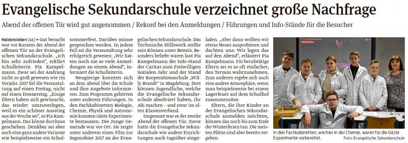  Volksstimme 01.01.2018