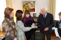  Besuch bei dem Bundespräsidenten a.D