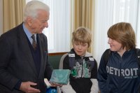  Besuch bei dem Bundespräsidenten a.D