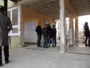  Baubegehung mit den Klassensprechern