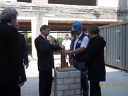  Grundsteinlegung am 23.04.2014