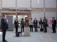  Grundsteinlegung am 23.04.2014